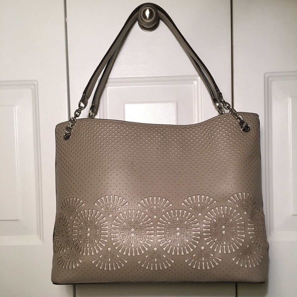 Beige Tory Burch Purse